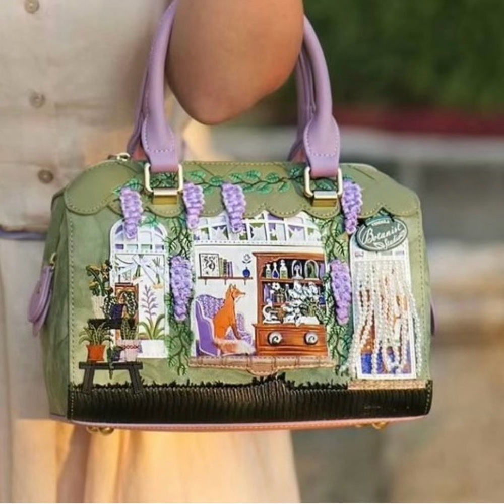The Botanist Speedy Bowler Handbag - Picture 4 of 9